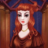 AMB-Lady Medusa Lenticular Portrait - 5x5 (5003)