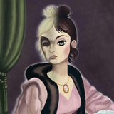 AMB-Lady April Lenticular Portrait - 5x5 (5001)