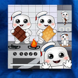 ACA-Chibi Stay Puft Marshmallow Man - 8x8 (8001)