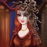 AMB-Lady Medusa Lenticular Portrait - 5x5 (5003)