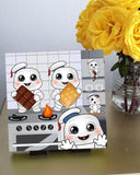 ACA-Chibi Stay Puft Marshmallow Man - 8x8 (8001)