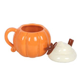 SD-Pumpkin Cream Lidded Mug