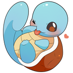 SEVI-Pokemon Sticker 3" Squirtle IN063