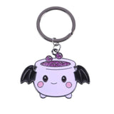 SD-Pastel Goth Kawaii Cauldron Keyring