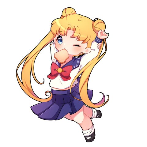 SEVI-Sailor Moon Sticker 3" Sailor Moon IN171