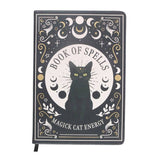 SD-Black Cat Magick Book of Spells Notebook with Pen