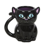 SD-Cute and Creepy Black Cat Mug