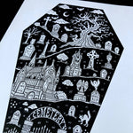 SOG-Cemetery in Coffin - 8.5x11 (8003)