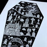 SOG-Cemetery in Coffin - 8.5x11 (8003)