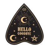 SD-Black Ouija Board Planchette Coaster Set