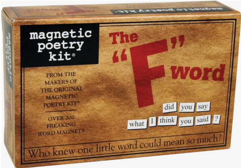 MP-Magnetic Poetry - the “F” Word
