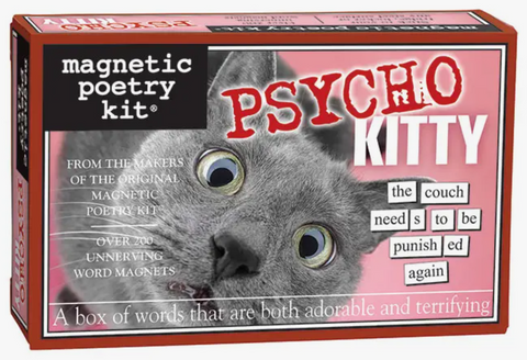MP-Magnetic Poetry - Psycho Kitty