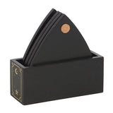 SD-Black Ouija Board Planchette Coaster Set