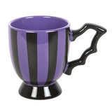 SD-Purple Striped Bat Wing Teacup
