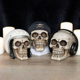SD-Gothic Skull Ornament with Beanie