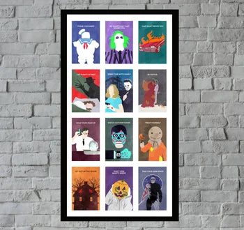 SCP- Movie Motivational Print -13x25 (6004)