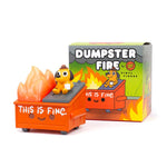 100P-Lil Dumpster Fire This is Fine Figure