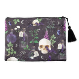 SD-Venom & Vines Skull Makeup Bag