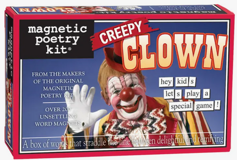 MP-Magnetic Poetry - Creepy Clown
