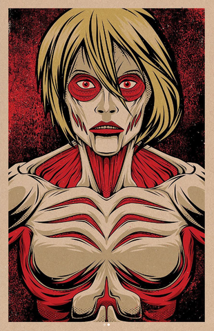 MR-Female Titan - 11x17 (3013)