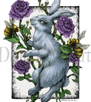 GB-Thriving (Rabbit with Bees) - 11x14 (1034)