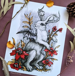 GB-Forager (Jackalope) - 11x14 (1010)