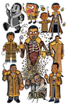 LEE-Candyman Collage - 11x17 (3002)