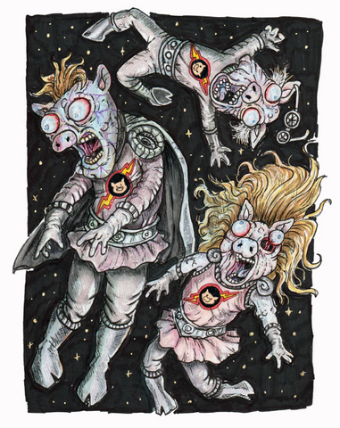 LEE-Space Pigs - 8x10 (8007)