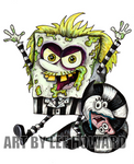 LEE-Beetlejuice in SpongeBob Style - 8x10 (8003)