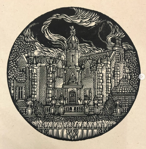 BRR-Disneyworld Haunted Mansion - 20x20 (9009)