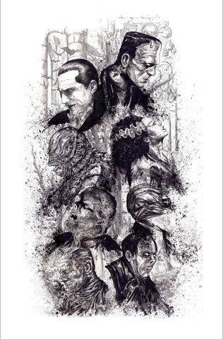 AAB-Universal Monsters - 18x24 (2001)