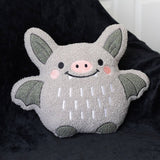 SD-Cute Bat Boucle Cushion