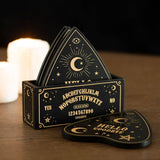 SD-Black Ouija Board Planchette Coaster Set