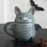SD-Cute Bat Lidded Mug