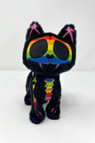 VF-Rainbow Skelekitty Plush Keychain