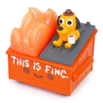 100P-Lil Dumpster Fire This is Fine Figure
