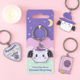 SD-Pastel Goth Kawaii Cauldron Keyring