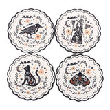 SD-Frightful Folk Coaster Set
