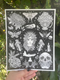 SLA-Tattoo Flash Sheet 5 - 8x10 (8007)