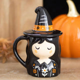 SD-Frightful Folk Witch Lidded Mug