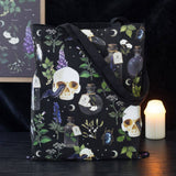 SD-Venom & Vines Skull Polycotton Tote Bag