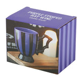 SD-Purple Striped Bat Wing Teacup