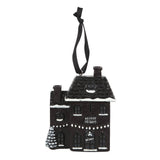 SD-Haunted Holiday House Resin Christmas Decor