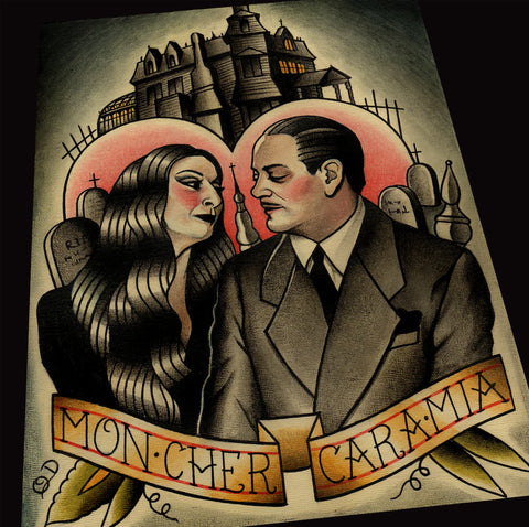 TPW-Morticia & Gomez - 8x10