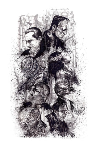 AAB-Universal Monsters - 11x17