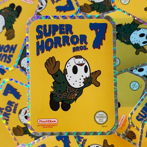 PE-Super Horror Bros 7 Holo Sticker