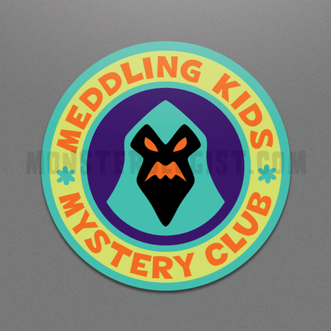 MO-Meddling Kids Mystery Club Sticker