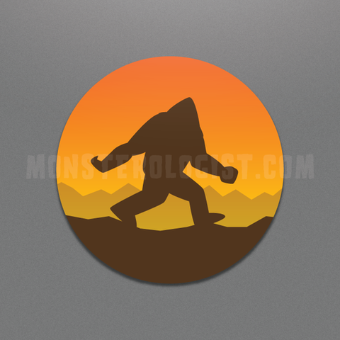 MO-Bigfoot Sunset Sticker