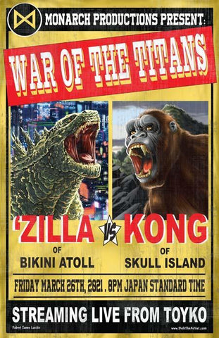 BL-Godzilla vs Kong - 11x17
