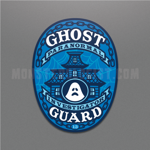 MO-Ghost Guard Investigator Police Sticker